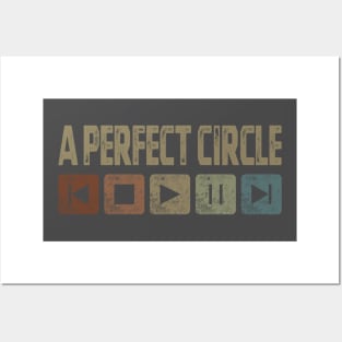 A Perfect Circle Control Button Posters and Art